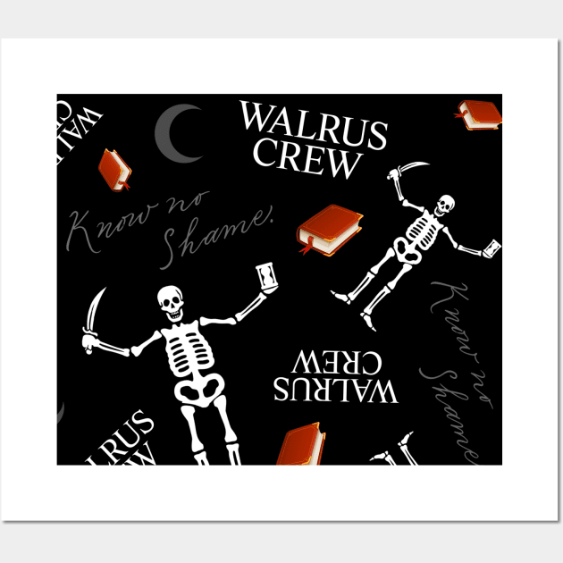 Black Sails Walrus Crew Wall Art by shippingdragons